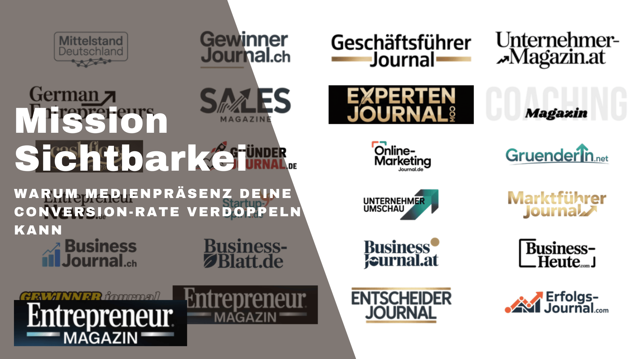 Warum Medienpräsenz deine Conversion-Rate verdoppeln kann